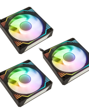 Kolink   Umbra   X   120mm   Argb   Pwm   Fan       Pack   Black