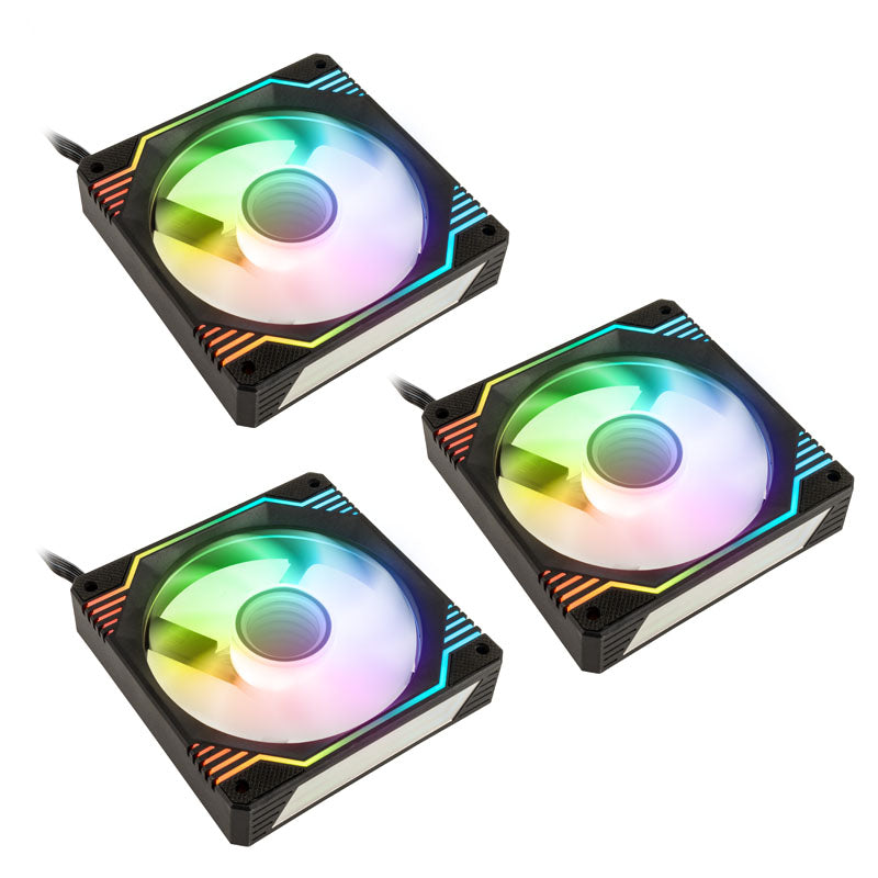 Kolink   Umbra   X   120mm   Argb   Pwm   Fan       Pack   Black