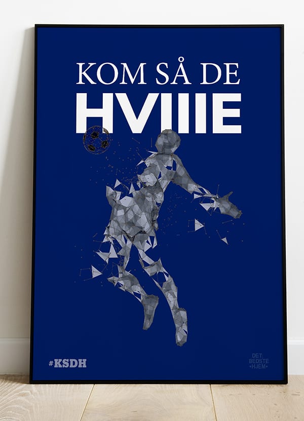 Kom   Så   De   Hviiie - Illustration - Plakat   21   X   29        A4    Kr    199  -