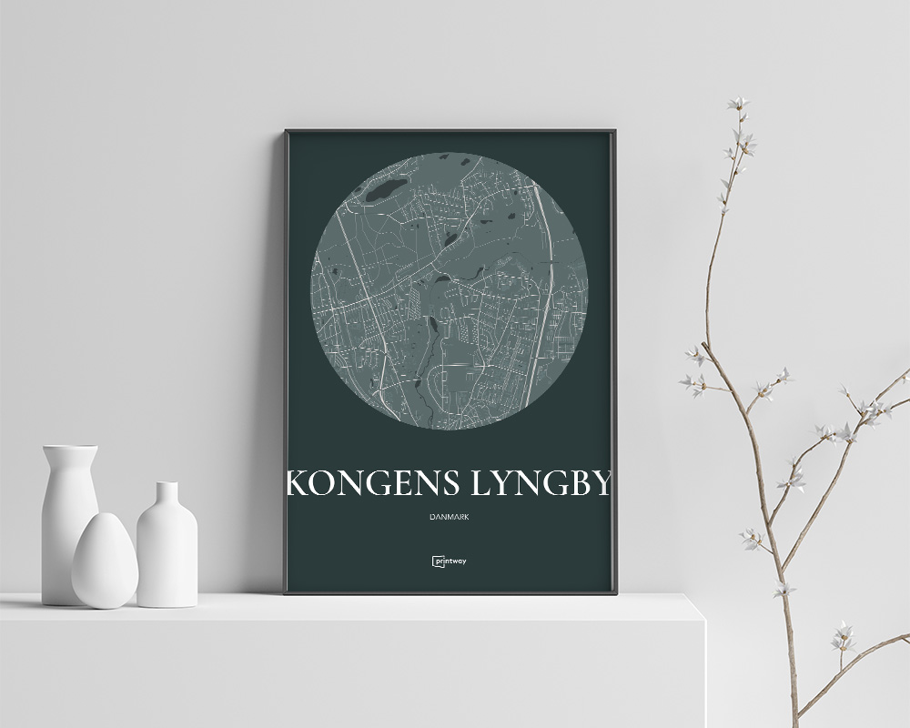 Kongens Lyngby Plakaten Skovgrøn