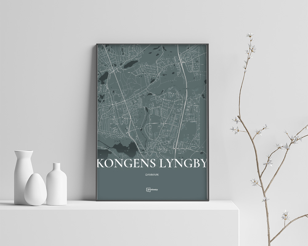 Kongens Lyngby Plakaten Skovgrøn