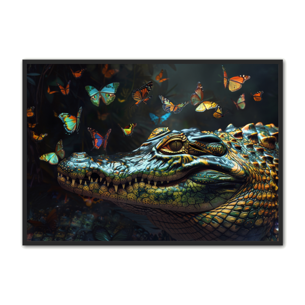 Krokodille   Plakat