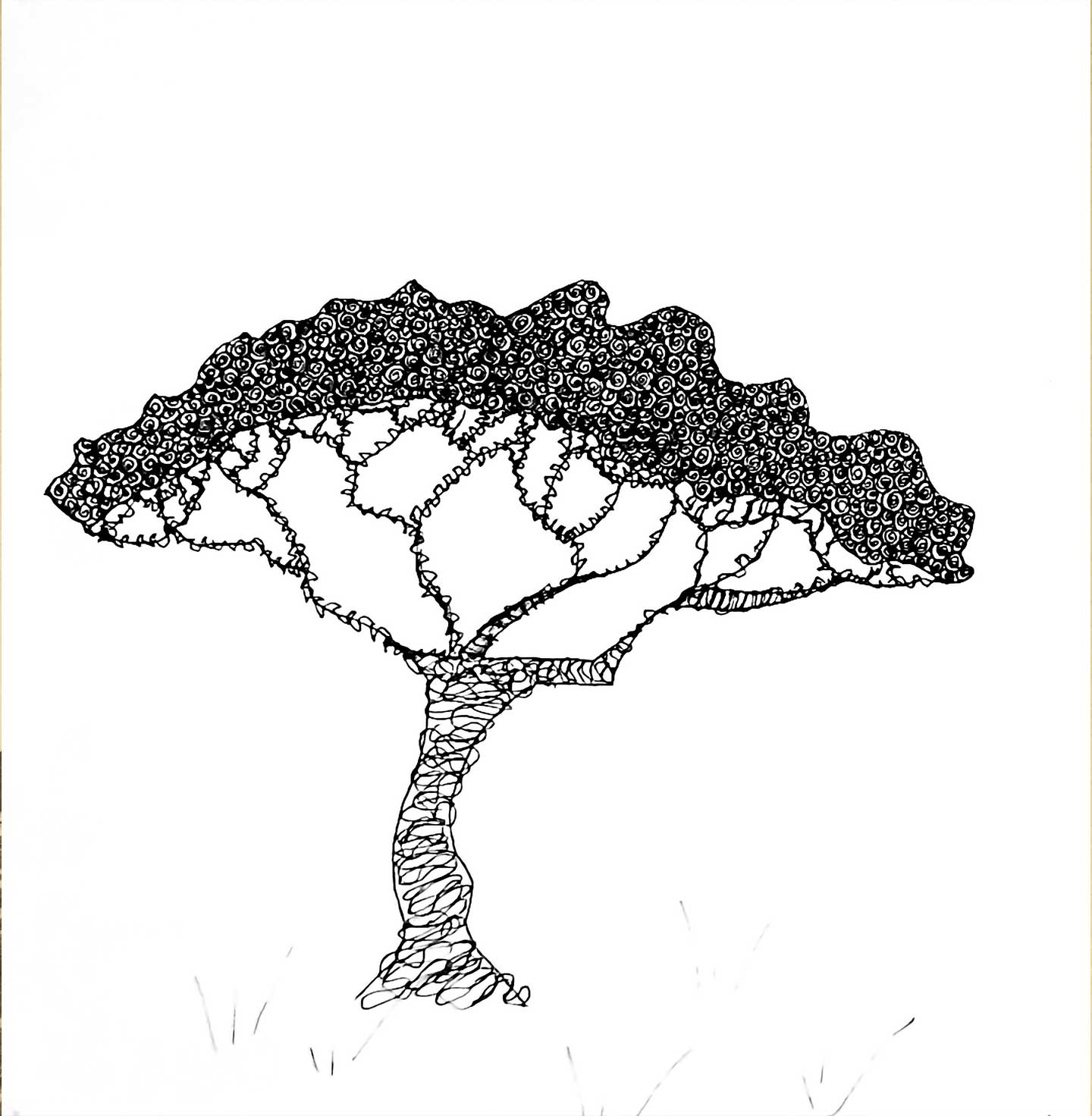 Krusedulletræ   Af   Cilia   Sindt