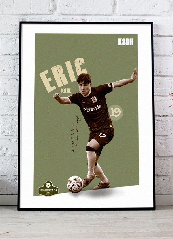 Ksdh    Agf - Plakat   Eric   Kahl   21   X   29        A4    Kr    199  -