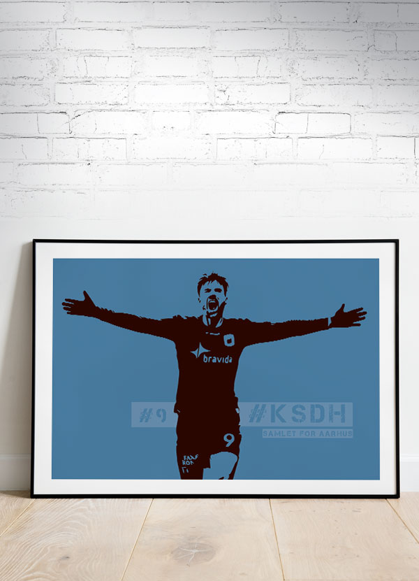 Ksdh   Agf - Plakat   Nr        Vandret   Blå   29       X   21   Cm    A4    Kr    199  -