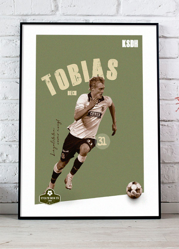 Ksdh    Agf - Plakat   Tobias   Bech   21   X   29        A4    Kr    199  -