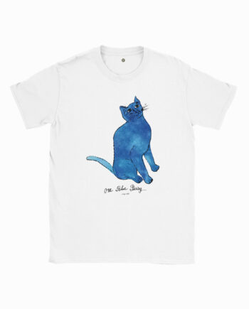 Kunst   T - Shirt     Andy   Warhol    One   Blue   Pussy