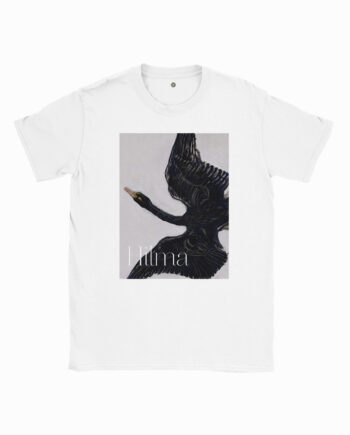 Kunst   T - Shirt     Hilma   Af   Klint    Black   Swan