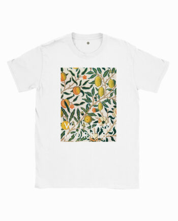 Kunst   T - Shirt     William   Morris    Four   Fruits    Yellow
