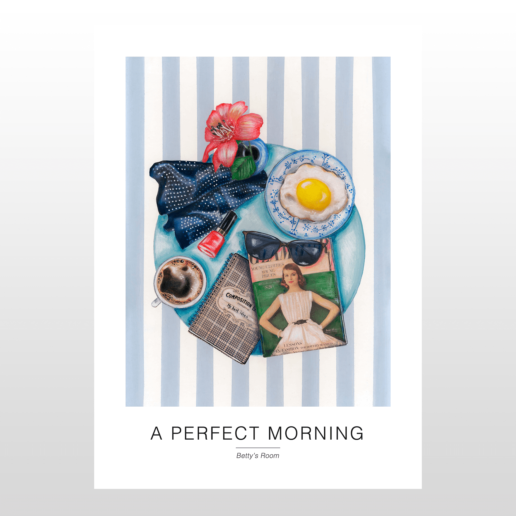 Kunstplakat     Quot   A   Perfect   Morning   Quot    A2