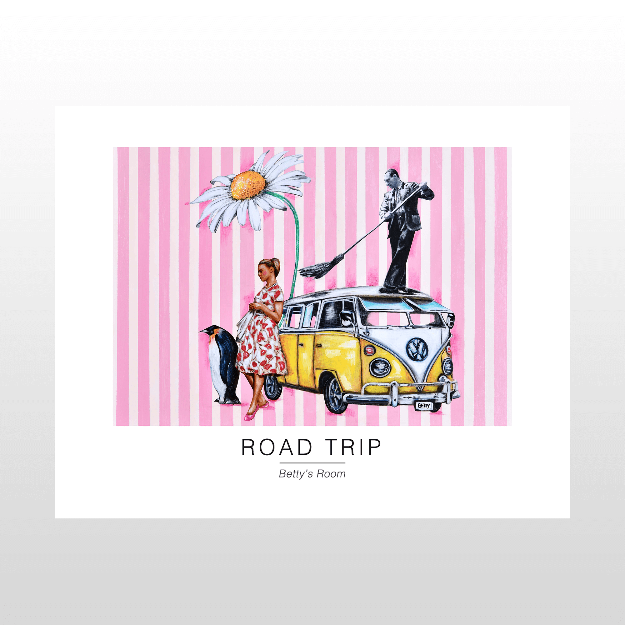 Kunstplakat     Quot   Road   Trip   Quot    40   X   50   Cm