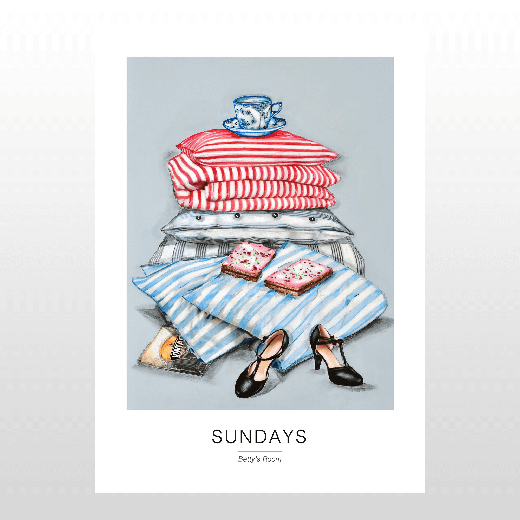 Kunstplakat     Quot   Sundays   Quot    A2