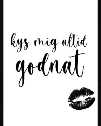 Kys   Mig   Altid   Godnat   Plakat
