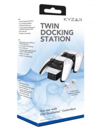 Kyzar   Twin   Docking   Station   For   Ps5
