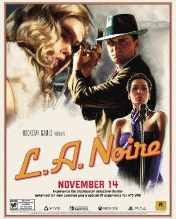 L   A    Noire     Import    Spil   Geekd   Dk