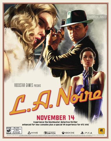 L   A    Noire    Import    Spil   Geekd   Dk