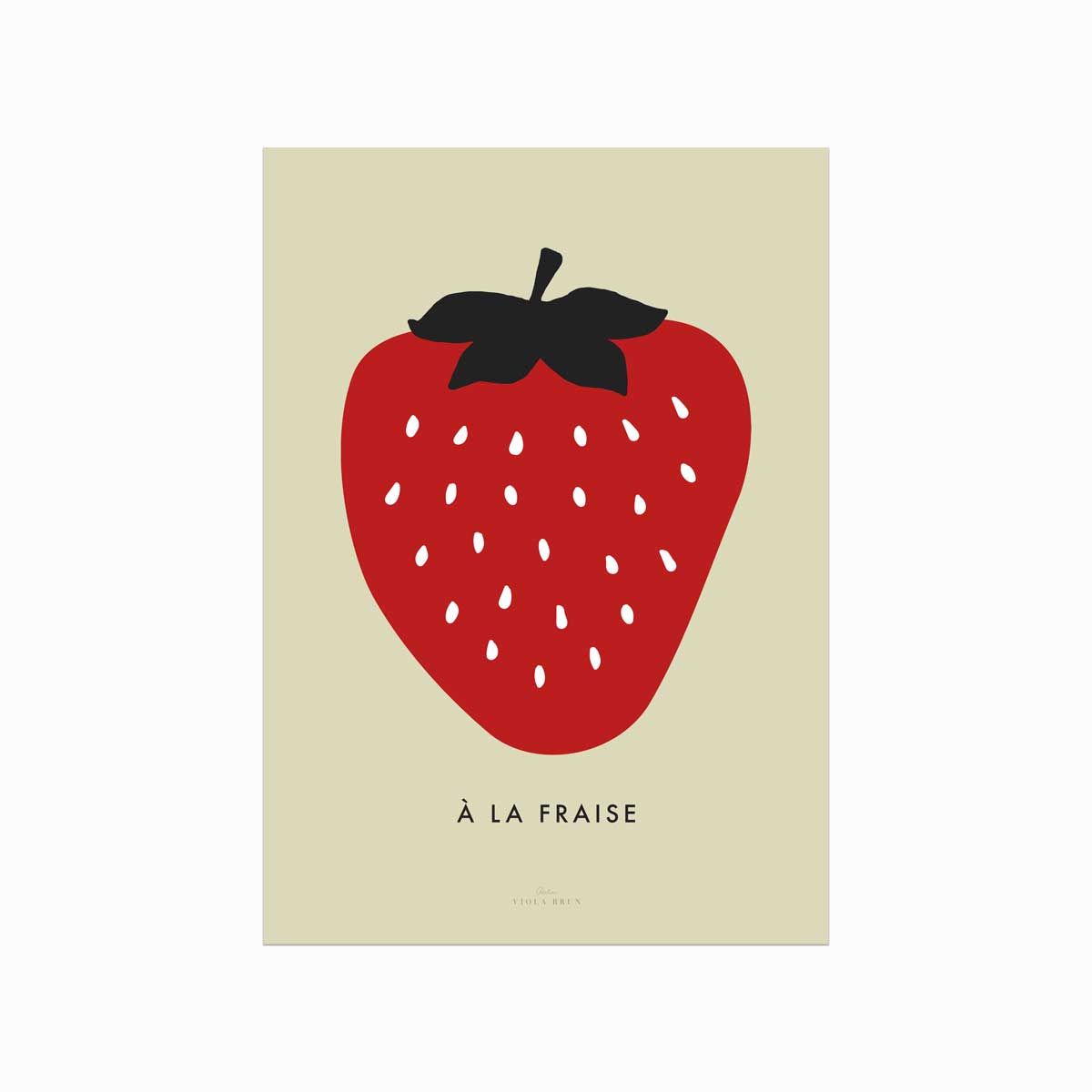 à La Fraise