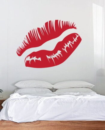 Læber   Wallsticker