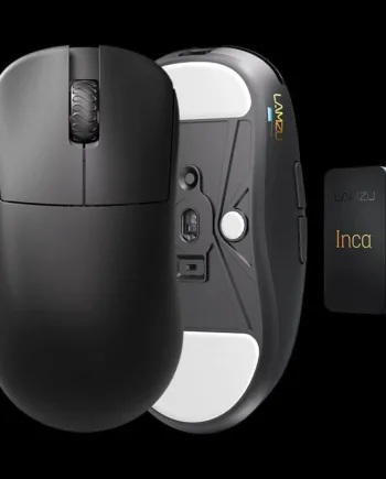 Lamzu   Inca   8k   Dongle    Omron   Optical   Black   Mus   Geekd   Dk