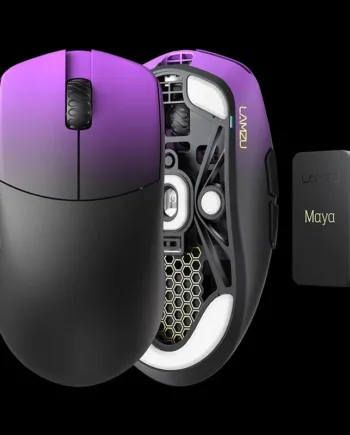 Lamzu   Maya   Champions   Edition   8k   Dongle    Optical   Switch   Purple   Shadow    Small   Size    Mus   Geekd   Dk