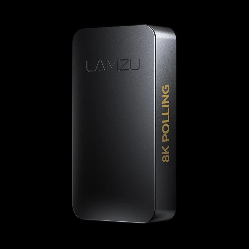 Lamzu   Paro   8k   Dongle    Omron   Optical   Charcoal   Black   Mus   Tilbehør   Geekd   Dk