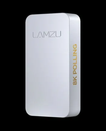 Lamzu   Paro   8k   Dongle    Omron   Optical   White   Mus   Tilbehør   Geekd   Dk