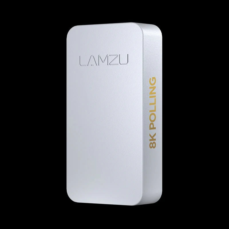 Lamzu   Paro   8k   Dongle    Omron   Optical   White   Mus   Tilbehør   Geekd   Dk