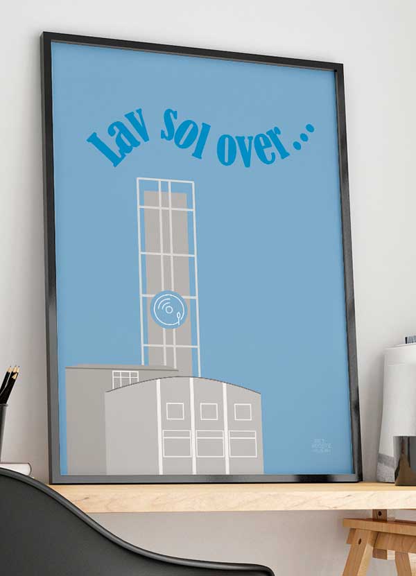 Lav   Sol   Over   Aarhus - Plakat   21   X   29        A4    Kr    199  -