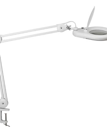 Led   Luplampe   Med   Bordklemme    Hvid    Maulviso