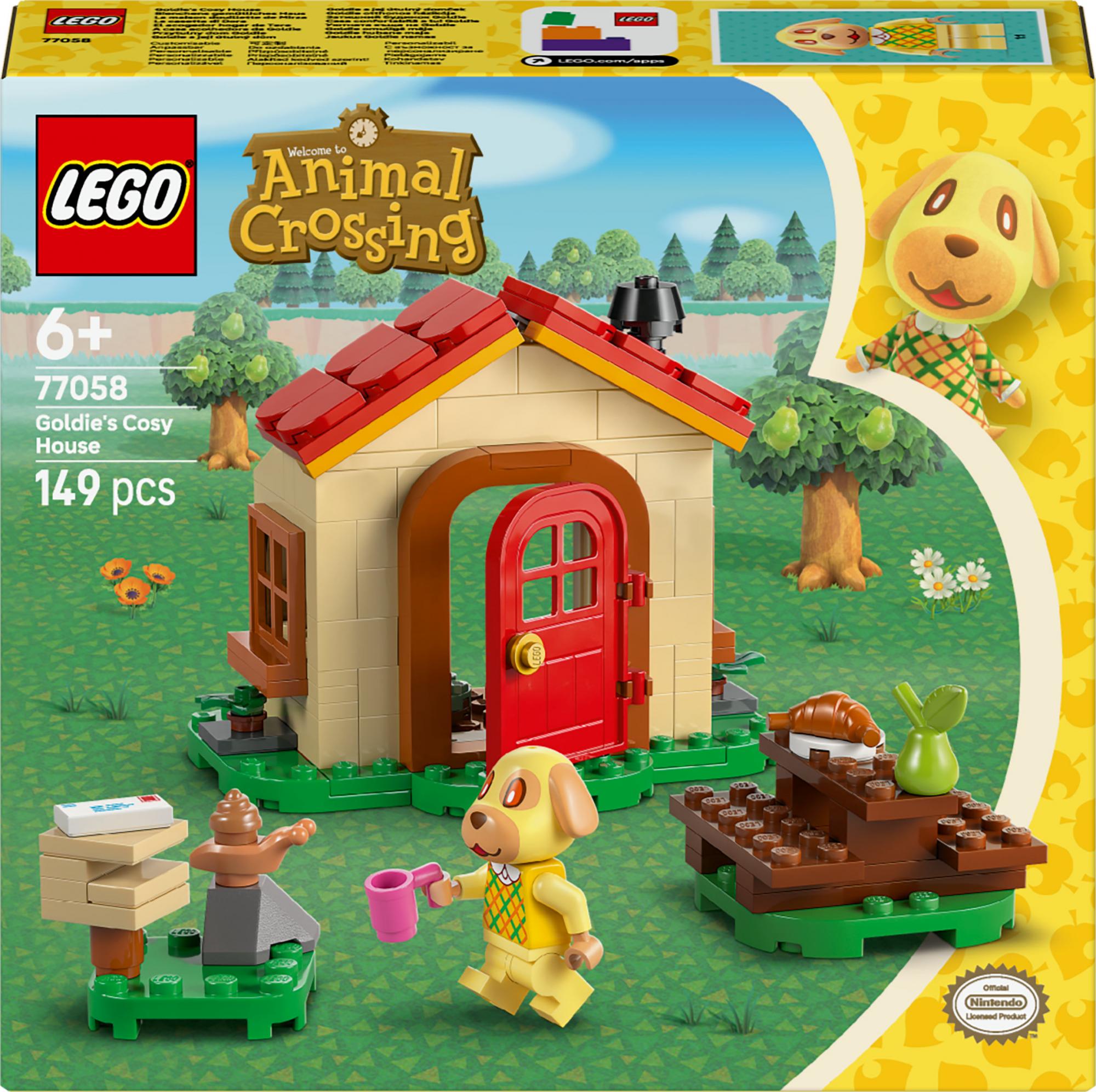 Lego   Animal   Crossing   Goldie   Apos   S   Cosy   House    77058    Geekd   Dk