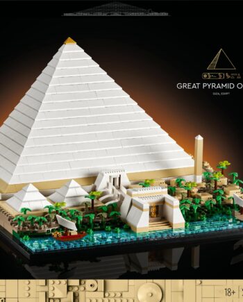 Lego   Architecture :  Den   Store   Pyraminde   I   Giza    21058
