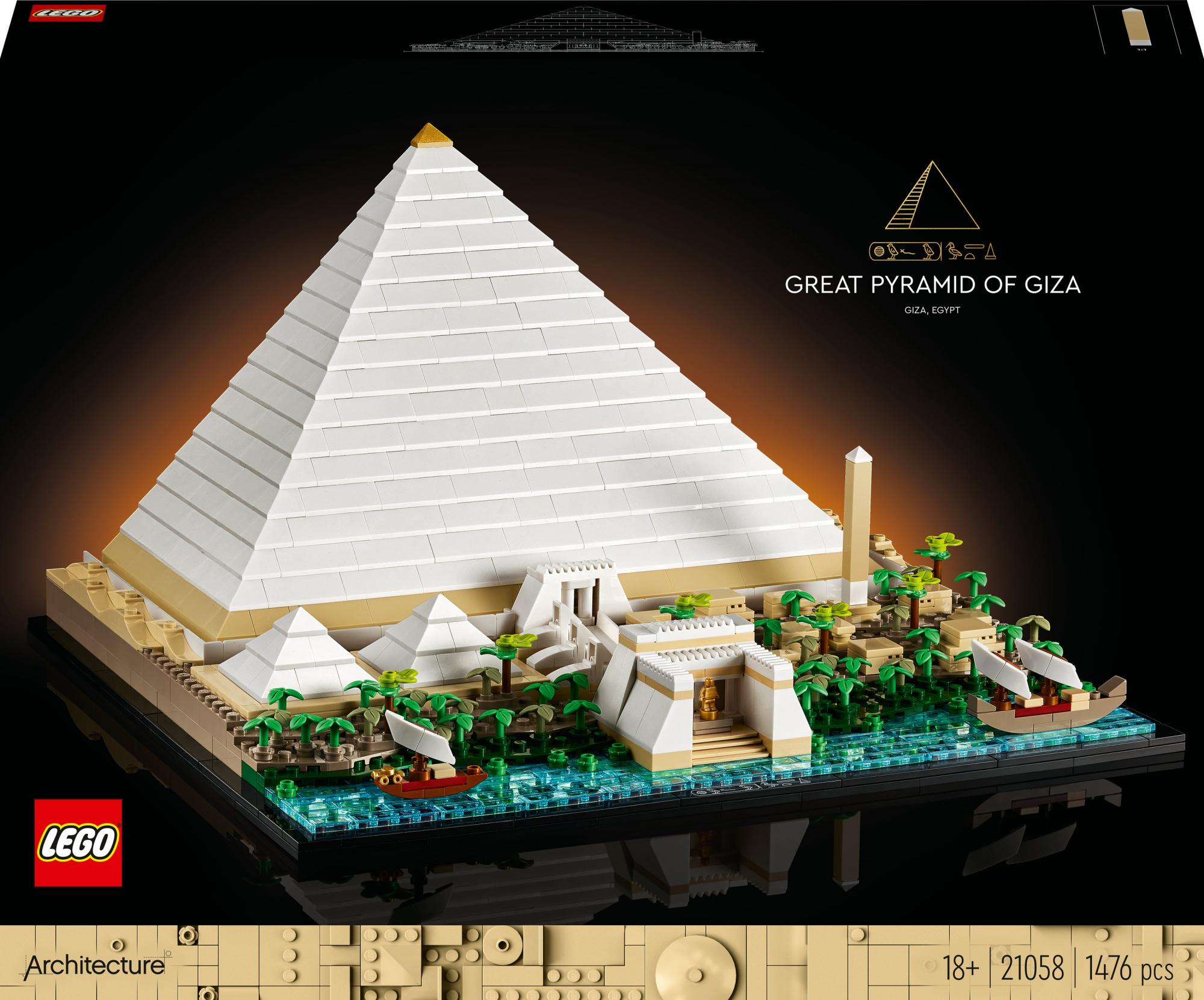 Lego Architecture : Den Store Pyraminde I Giza 21058