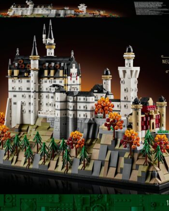 Lego   Architecture     Neuschwanstein   Slot   Geekd   Dk