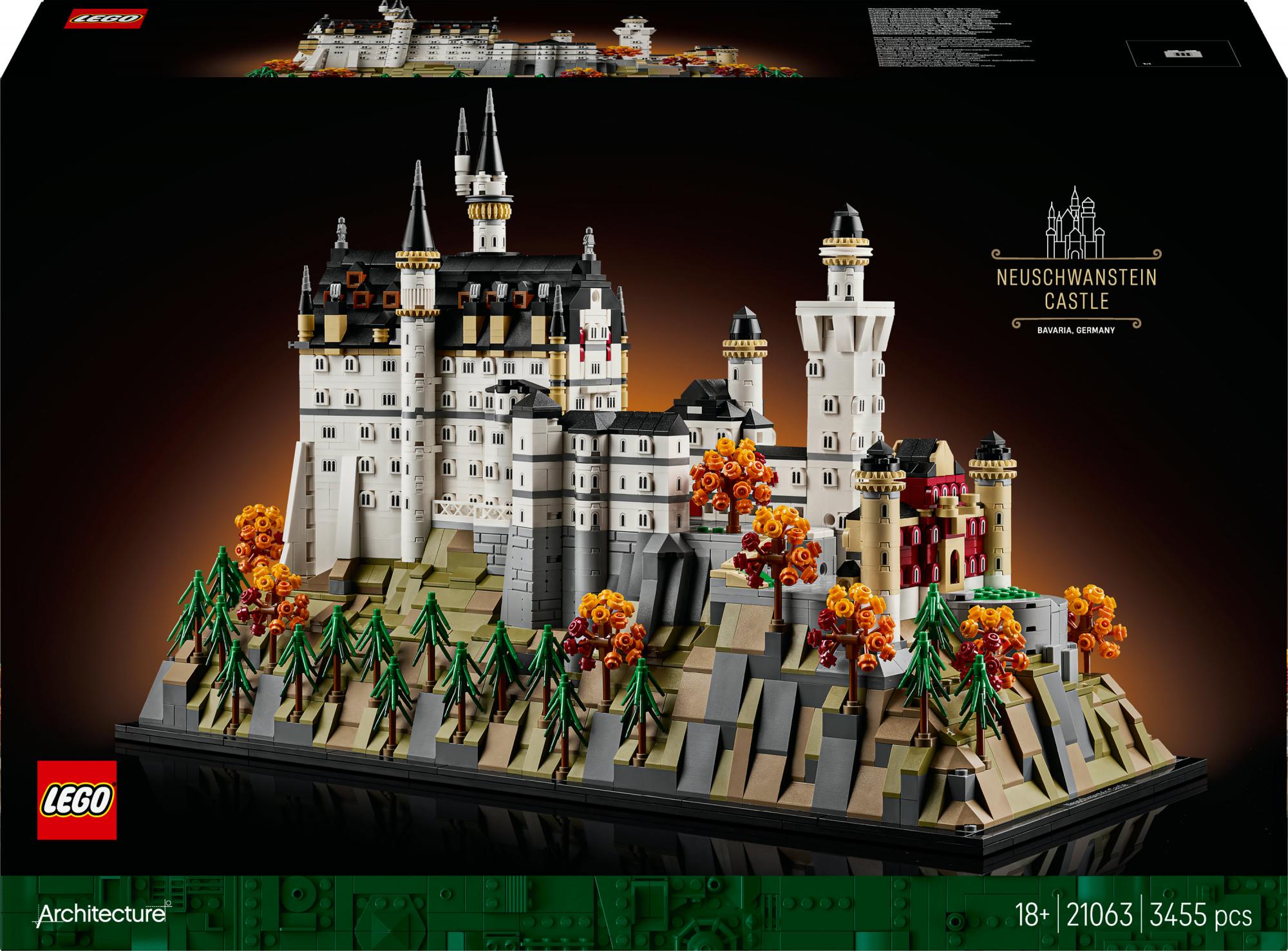 Lego   Architecture     Neuschwanstein   Slot   Geekd   Dk