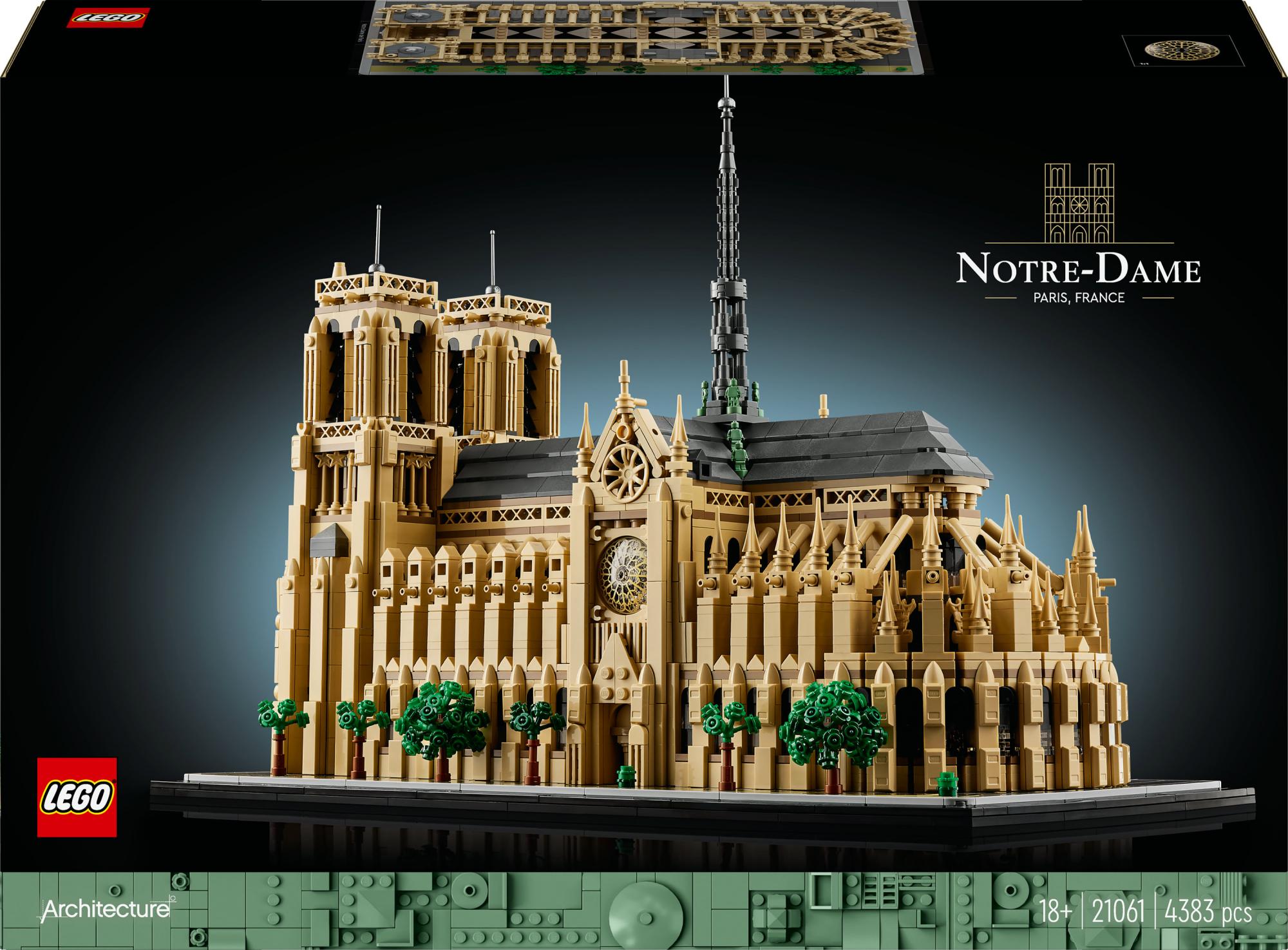 Lego Architecture : Notre - Dame De Paris 21061