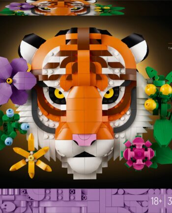 Lego   31217   Art   Fauna   Collection   Tiger   Geekd   Dk