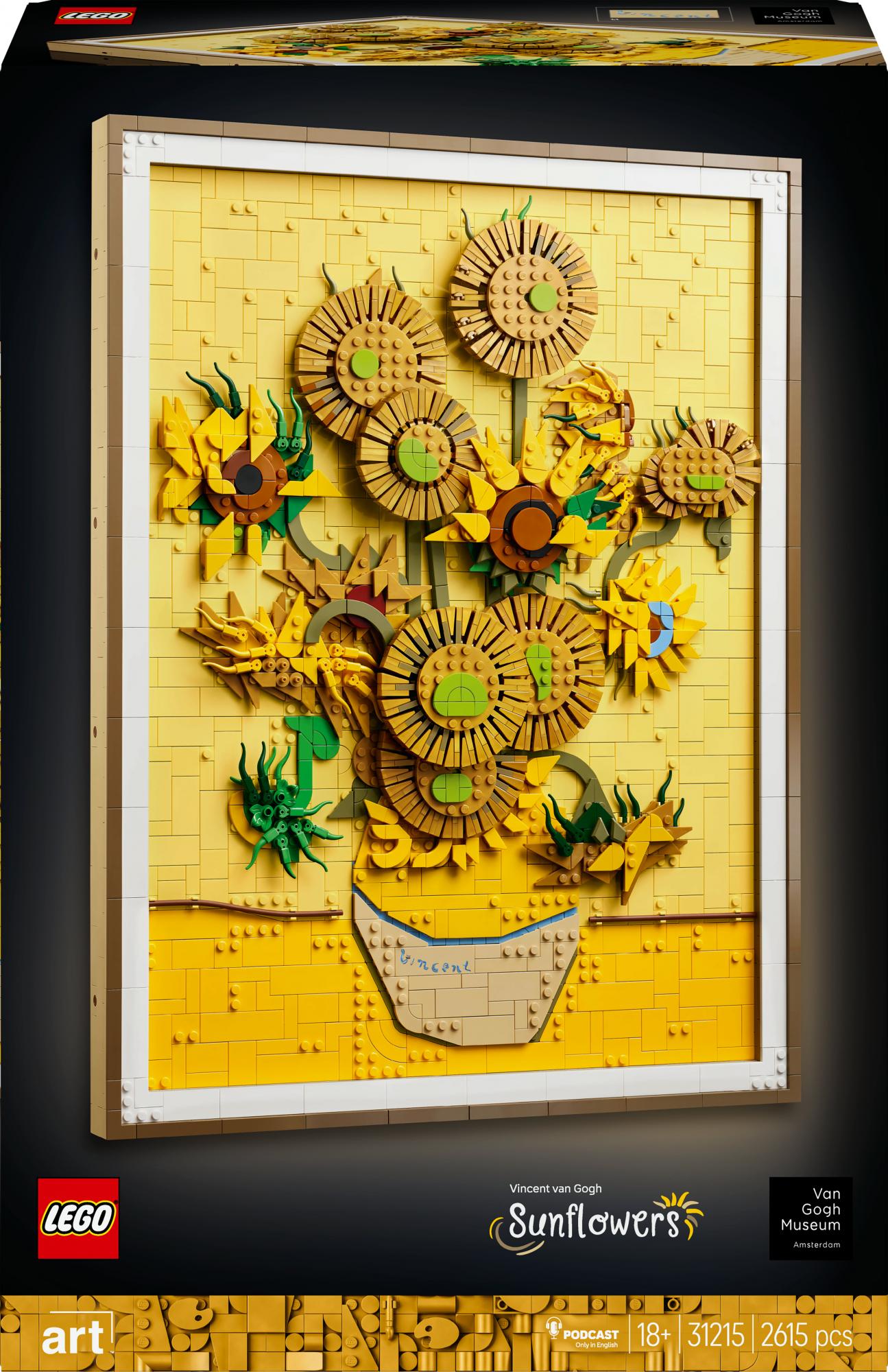 Lego   31215   Art   Vincent   Van   Gogh   Sunflowers   Geekd   Dk
