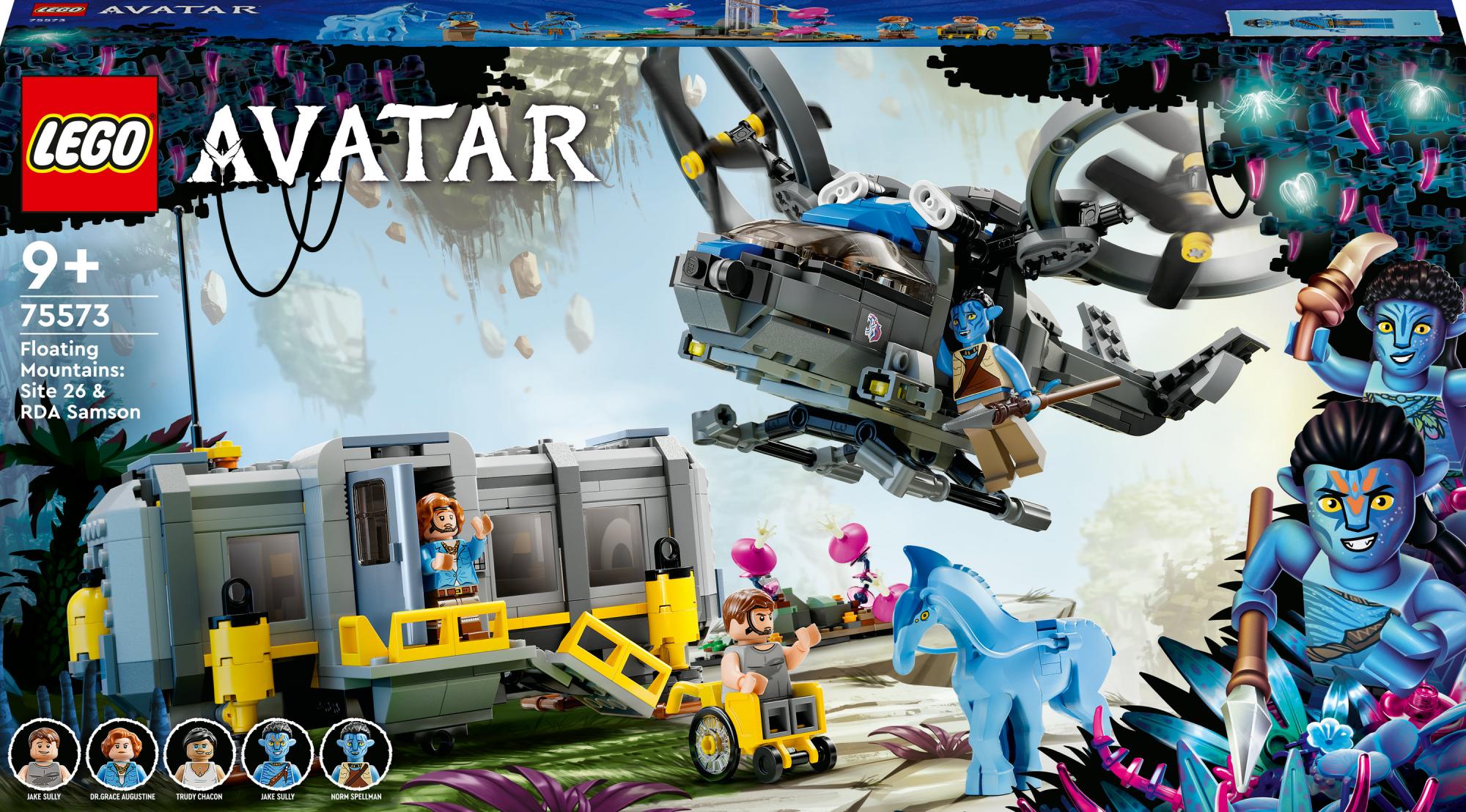 Lego   75573   Avatar   Floating   Mountains :  Site   26   And   Rda   Samson   Geekd   Dk