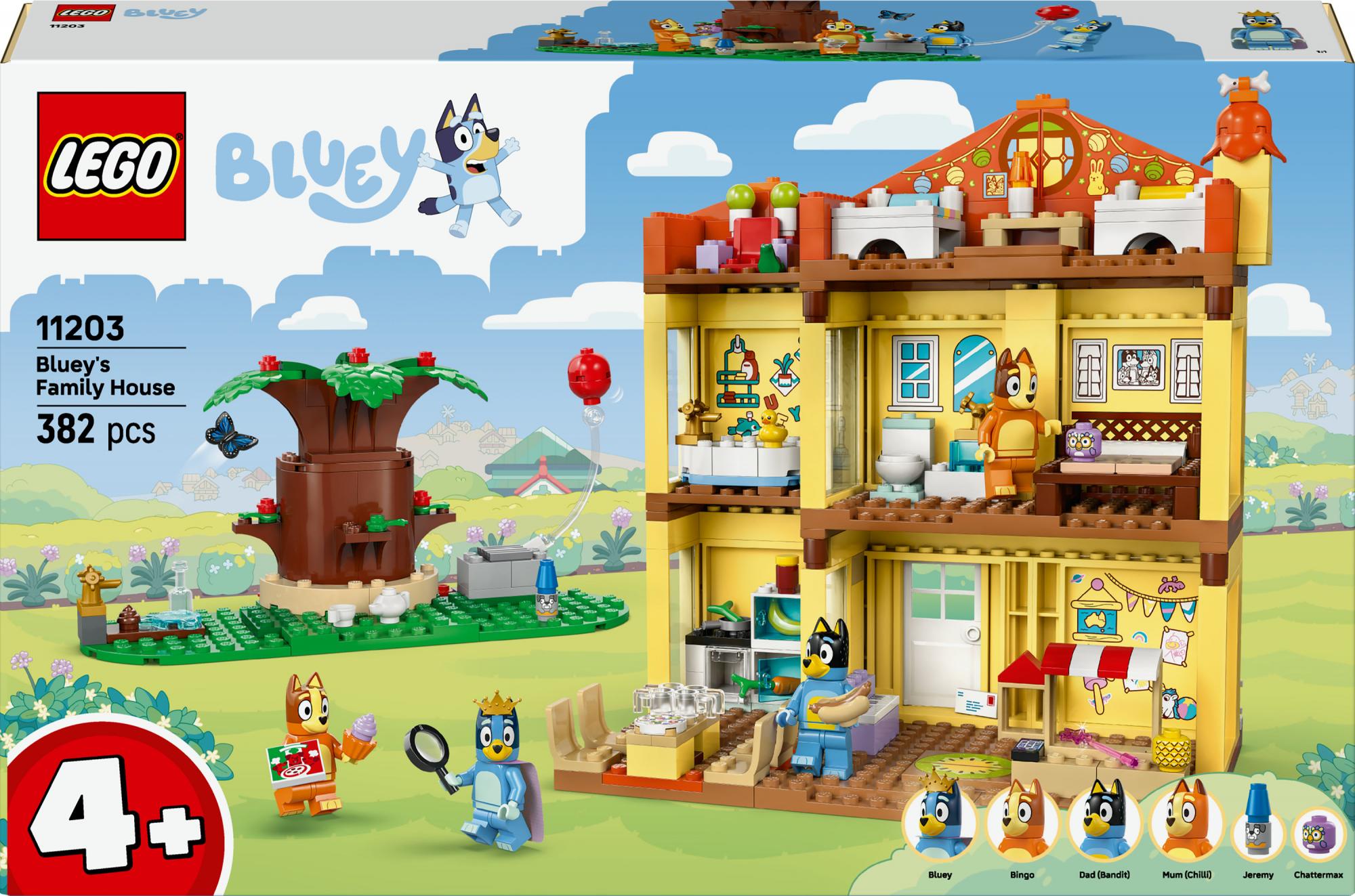 Lego   Bluey     Blueys   Familiehus   Geekd   Dk