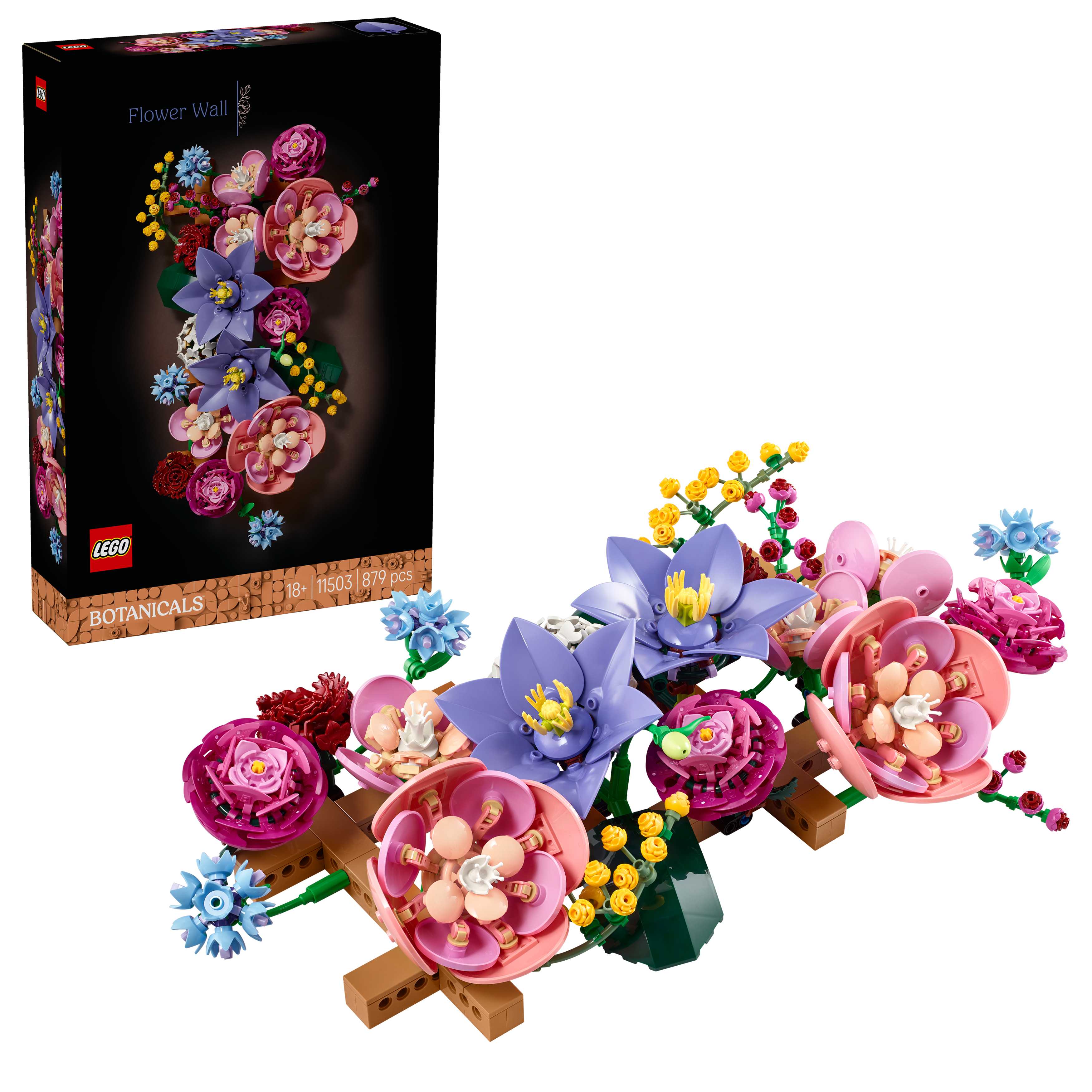 Lego   Botanicals   Blomstervæg   Geekd   Dk