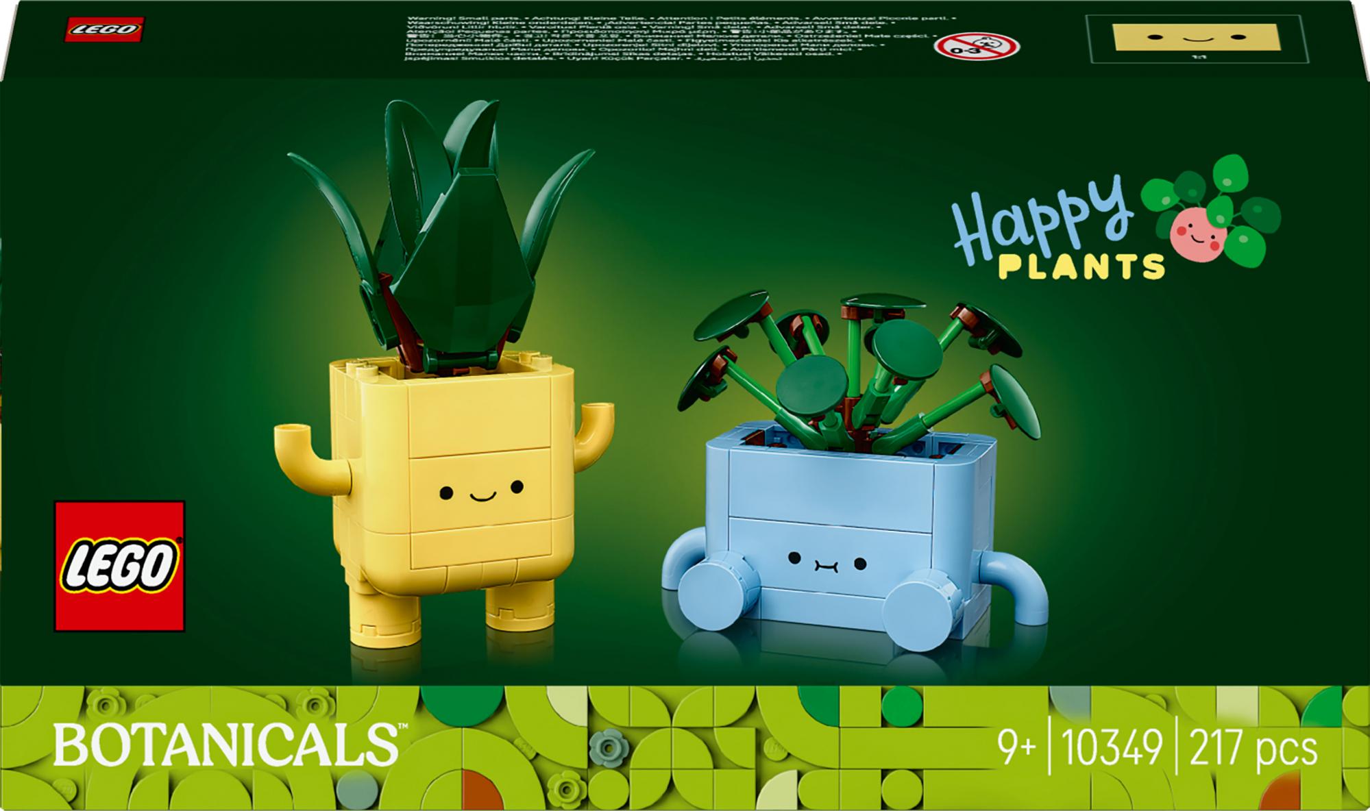 Lego   Botanicals   Happy   Plants    10349    Geekd   Dk