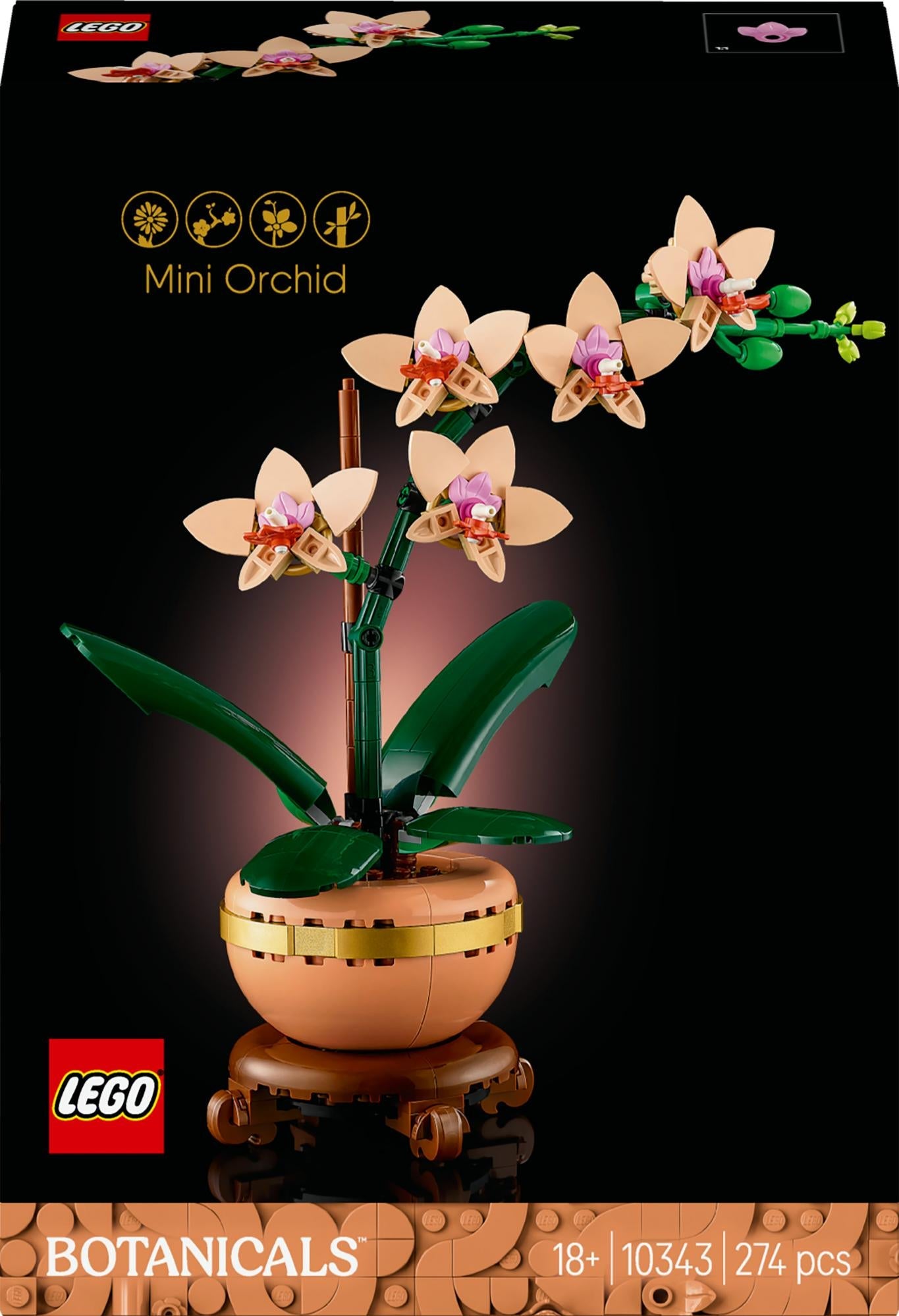 Lego   10343   Botanicals   Mini   Orchid   Geekd   Dk