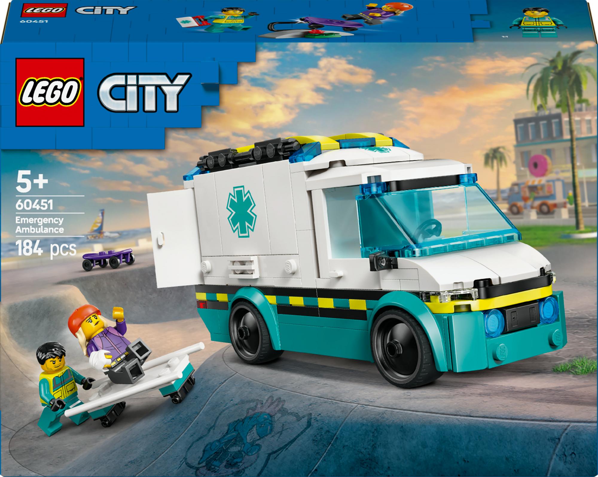 Lego   60451   City   Ambulance   Geekd   Dk