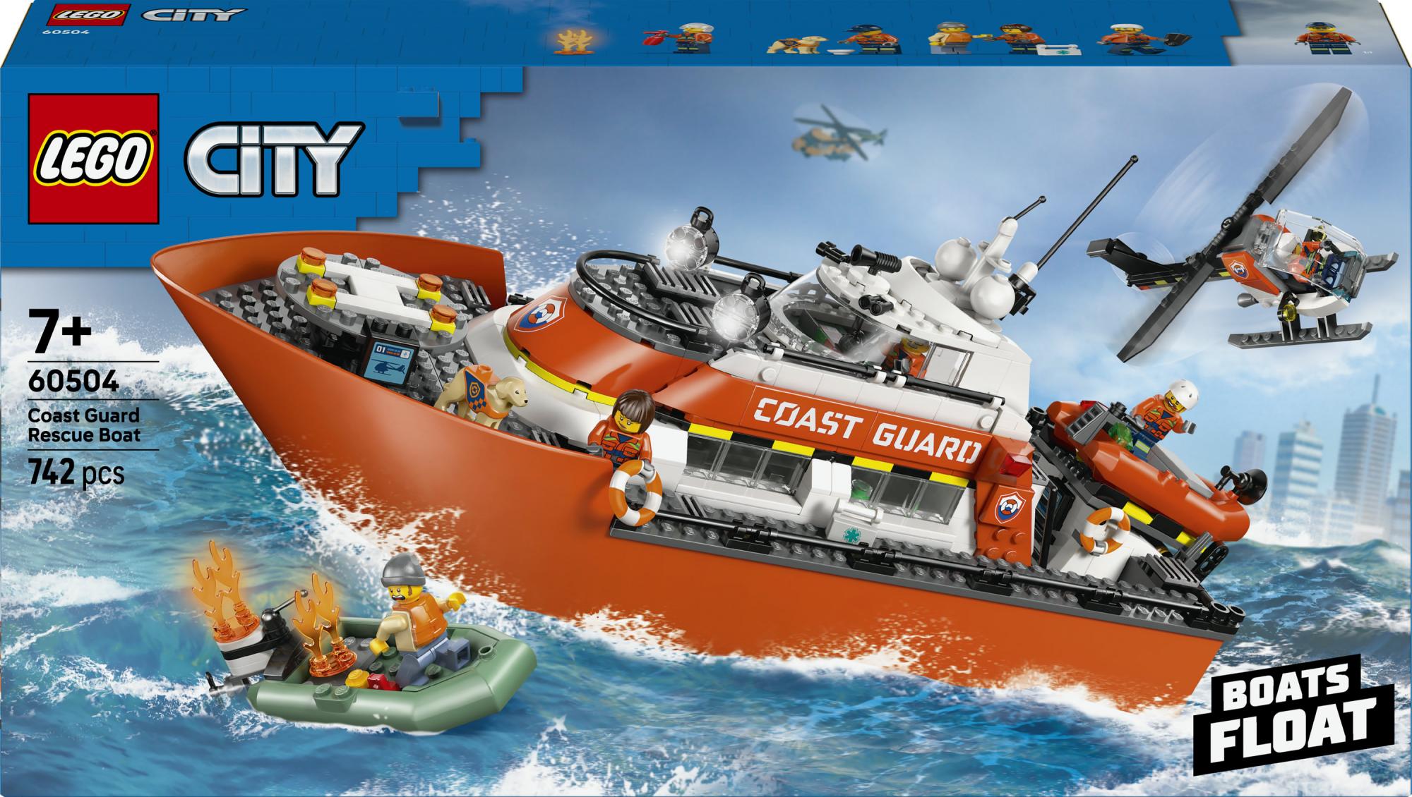 Lego City Coast Guard Rescue Boat Helicopter Geekd Dk