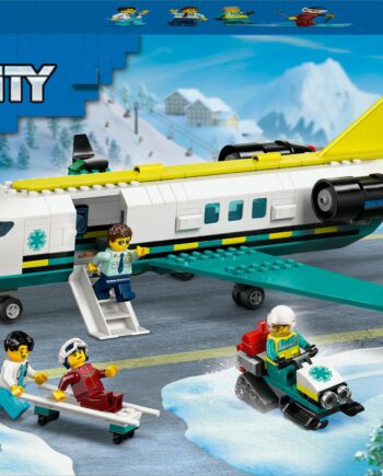 Lego   60465   City   Emergency   Rescue   Plane   Geekd   Dk