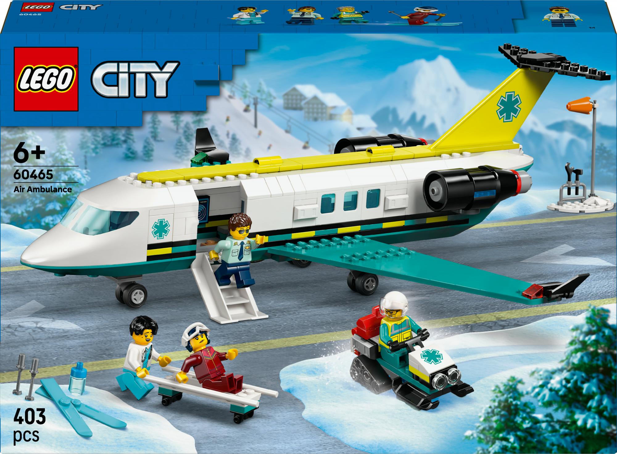 Lego   60465   City   Emergency   Rescue   Plane   Geekd   Dk