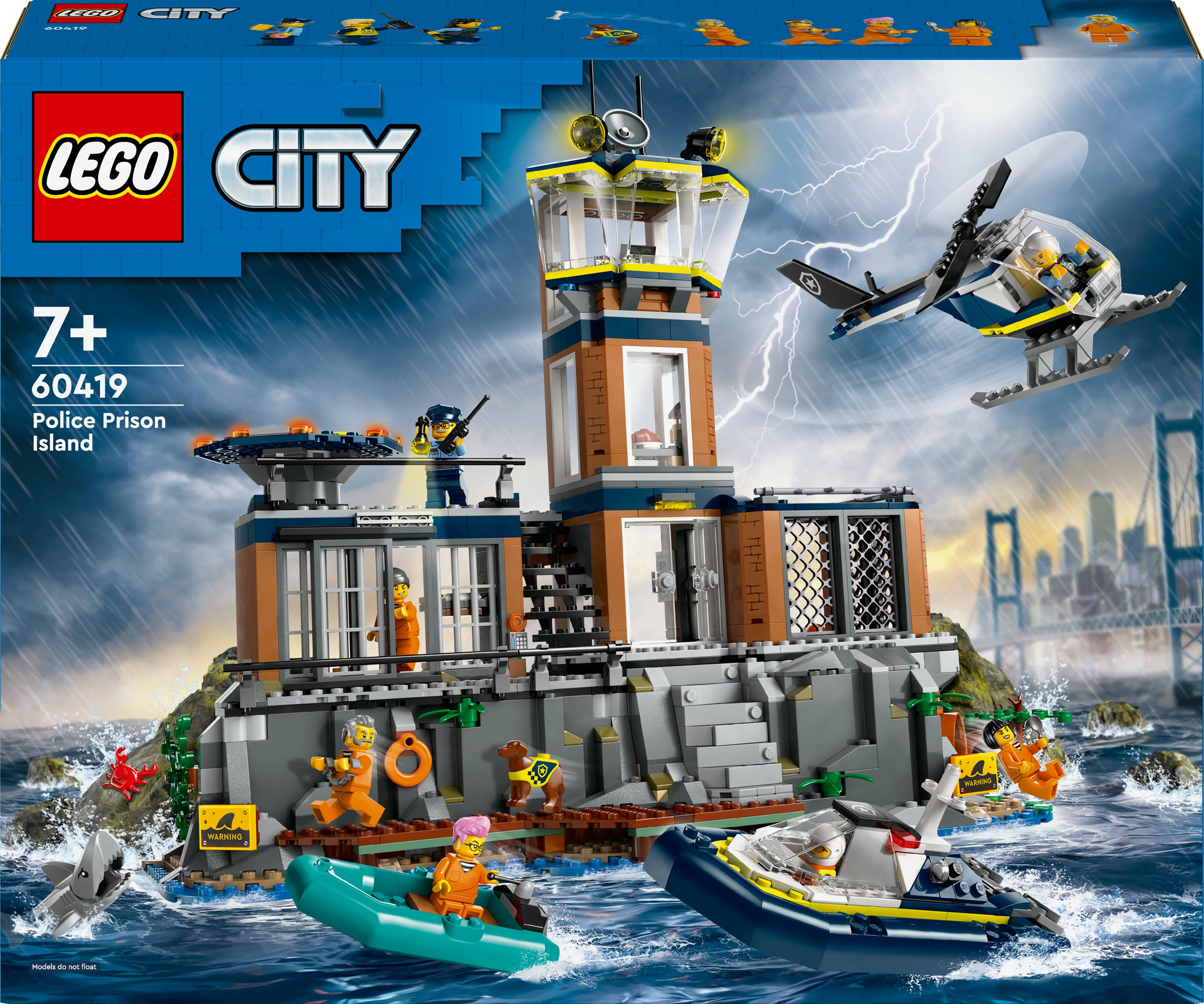 Lego   60419   City   Fængsels   ø   Politistation   Geekd   Dk