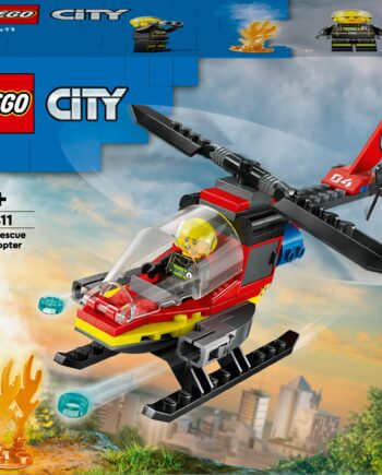 Lego   60411   City   Fire   Helicopter   Geekd   Dk