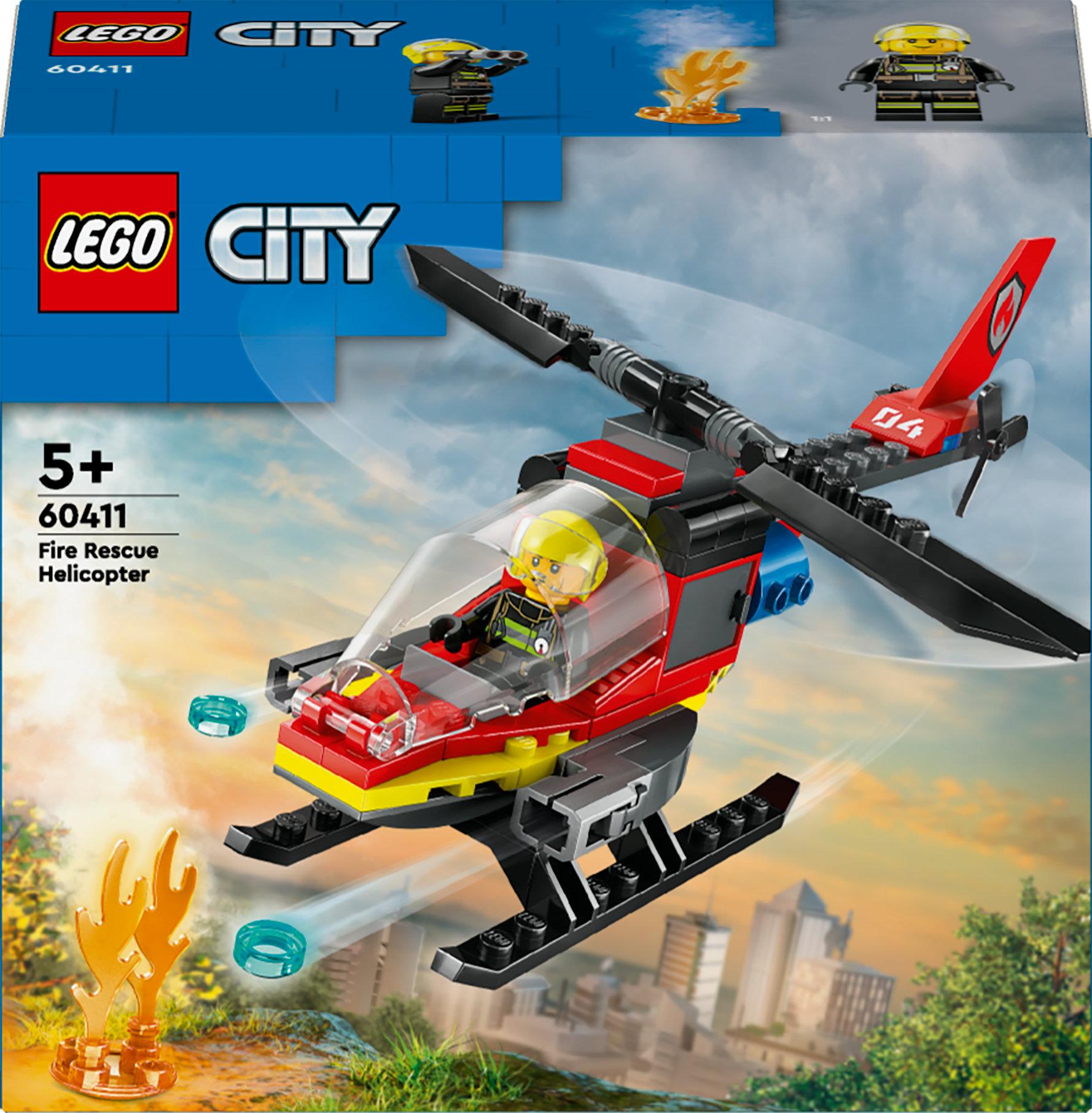 Lego   60411   City   Fire   Helicopter   Geekd   Dk