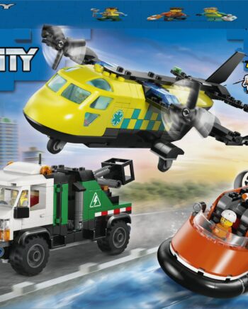 Lego   City   Flyvemaskine   Servicebil   Og   Hovercraft   Geekd   Dk